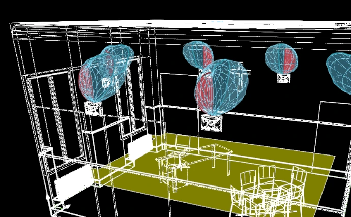 Étude photométrique et simulation d'éclairage avec DIALux