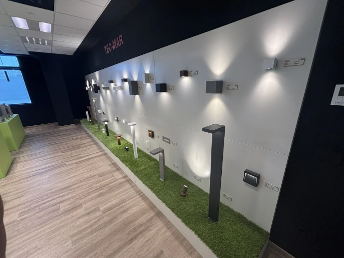 Showroom fabricant d'éclairage LED professionel